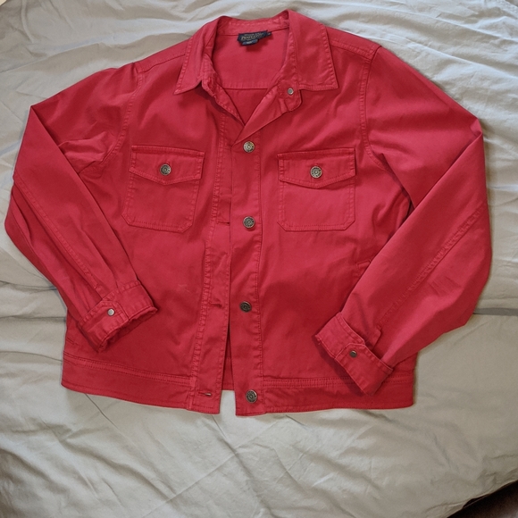 Red Pendleton Jacket - Picture 4 of 8